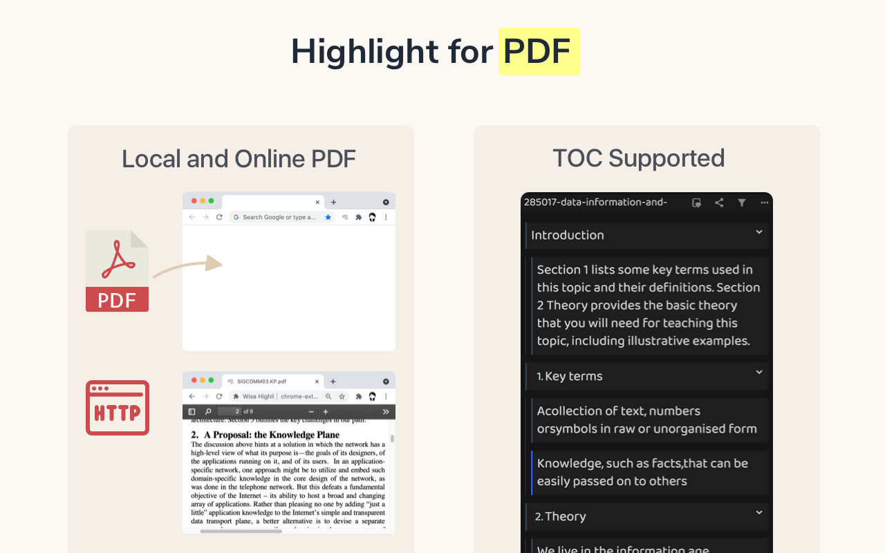 Wise Highlights - PDF & Web chrome谷歌浏览器插件_扩展第7张截图