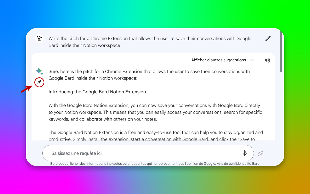 Bard to Notion chrome谷歌浏览器插件_扩展第6张截图