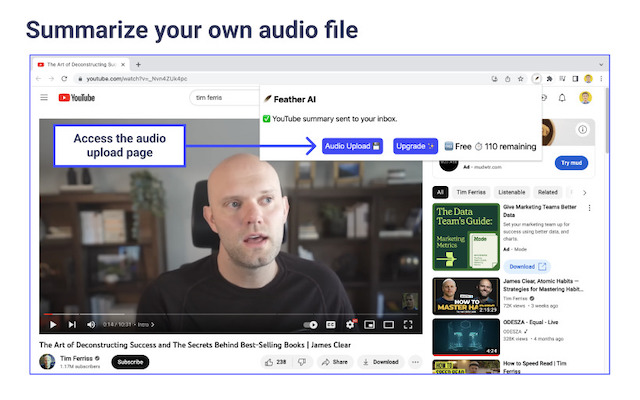 Feather AI chrome谷歌浏览器插件_扩展第1张截图