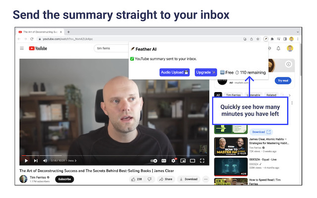 Feather AI chrome谷歌浏览器插件_扩展第2张截图