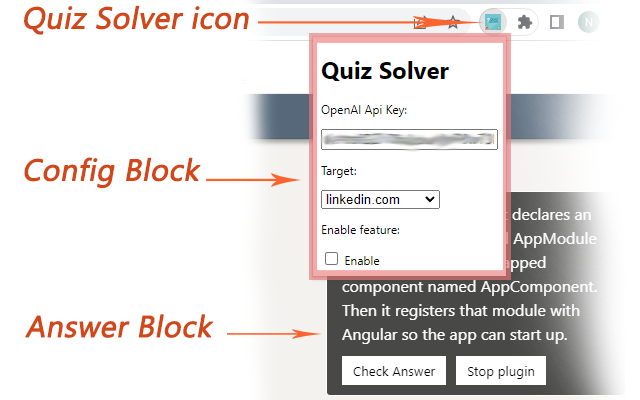Quiz Solver chrome谷歌浏览器插件_扩展第1张截图