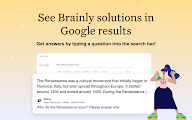 Brainly Homework Help chrome谷歌浏览器插件_扩展第1张截图