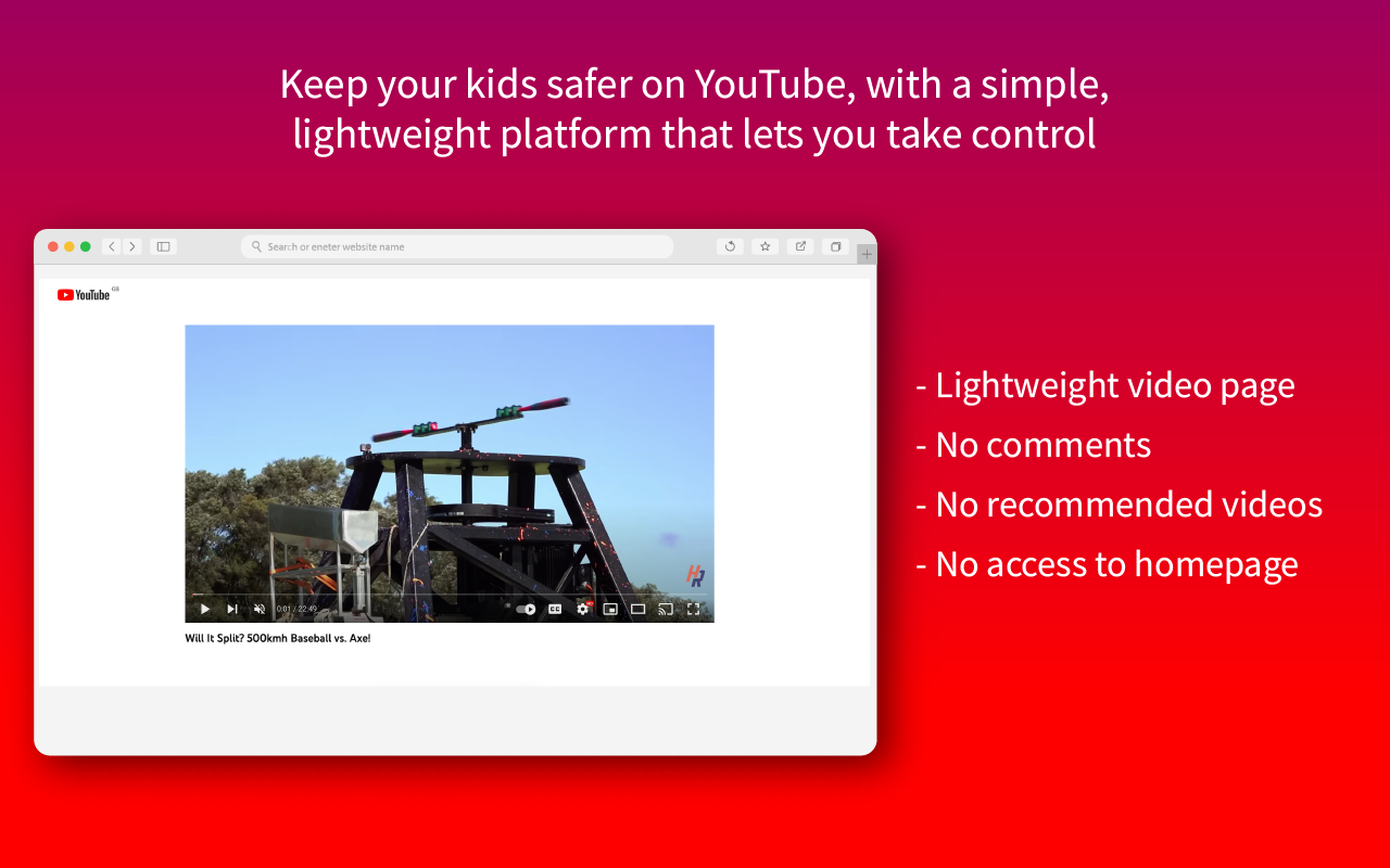 YouTube Kids Safe - Keeping kids safer on YT chrome谷歌浏览器插件_扩展第1张截图