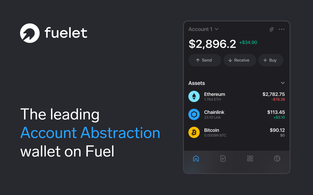 Fuelet Wallet | Fuel chrome谷歌浏览器插件_扩展第1张截图