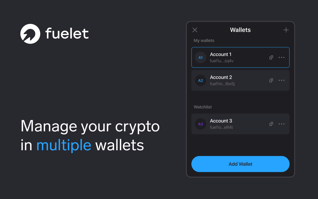 Fuelet Wallet | Fuel chrome谷歌浏览器插件_扩展第3张截图