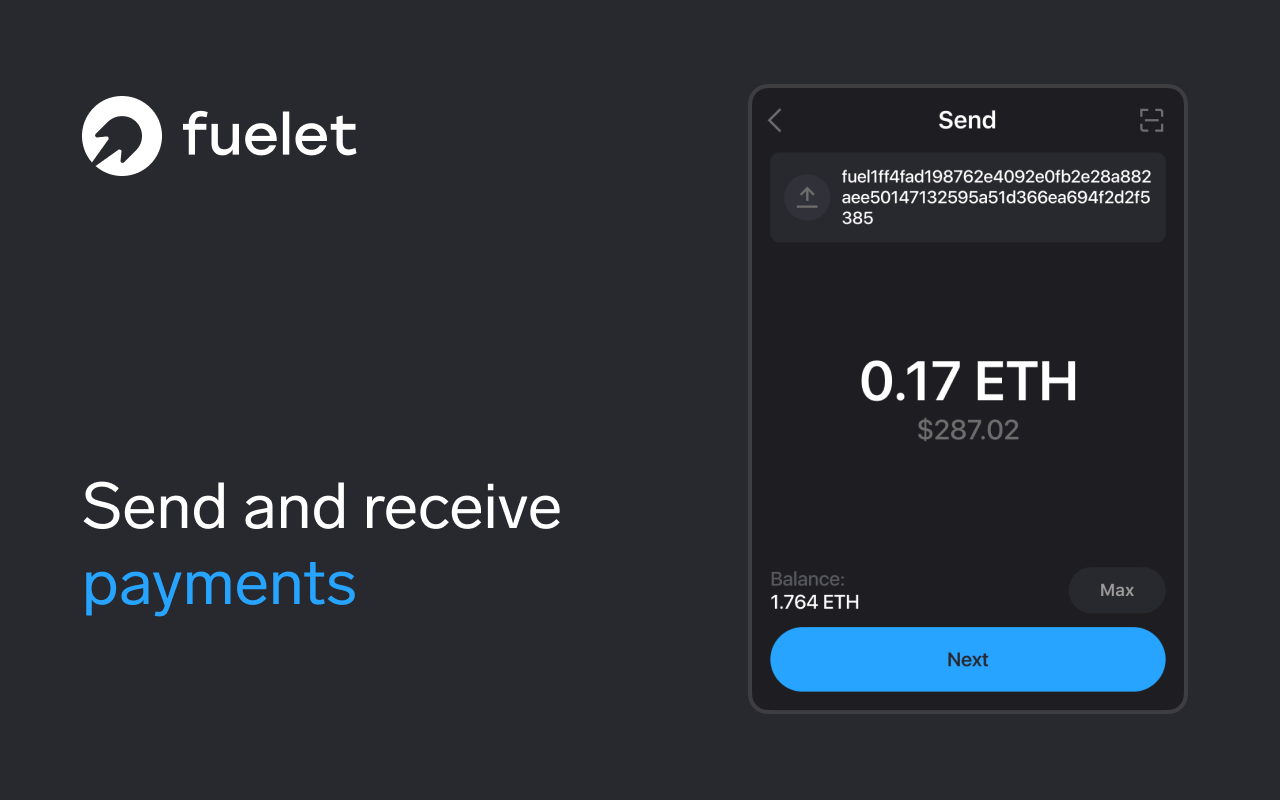 Fuelet Wallet | Fuel chrome谷歌浏览器插件_扩展第5张截图