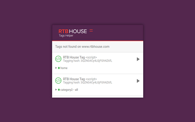 RTB House Tags Helper chrome谷歌浏览器插件_扩展第2张截图