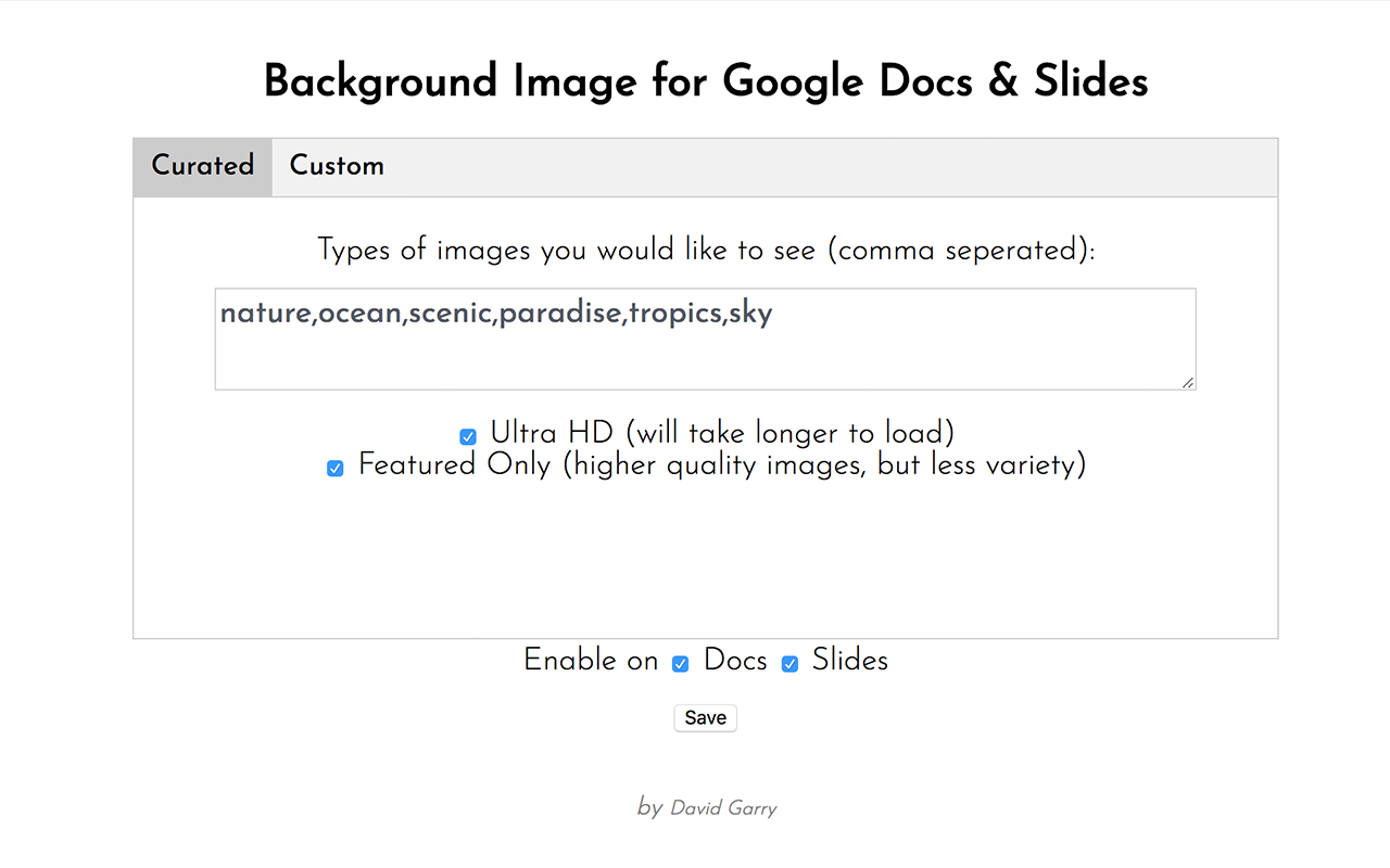 Background Image for Google Docs™ & Slides™ chrome谷歌浏览器插件_扩展第10张截图