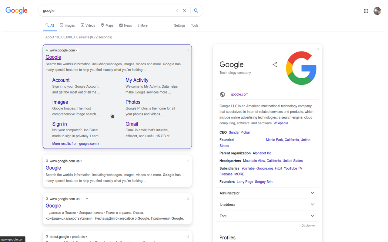 Google Tweaks — tiled google search chrome谷歌浏览器插件_扩展第4张截图
