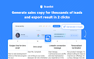 Scanlist: Email Finder & Sales Copy Generator chrome谷歌浏览器插件_扩展第2张截图