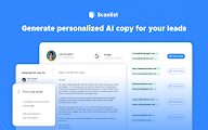 Scanlist: Email Finder & Sales Copy Generator chrome谷歌浏览器插件_扩展第9张截图