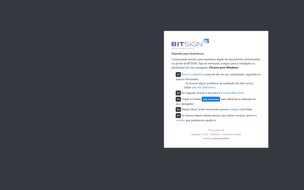 BITSIGN - Assinador chrome谷歌浏览器插件_扩展第1张截图