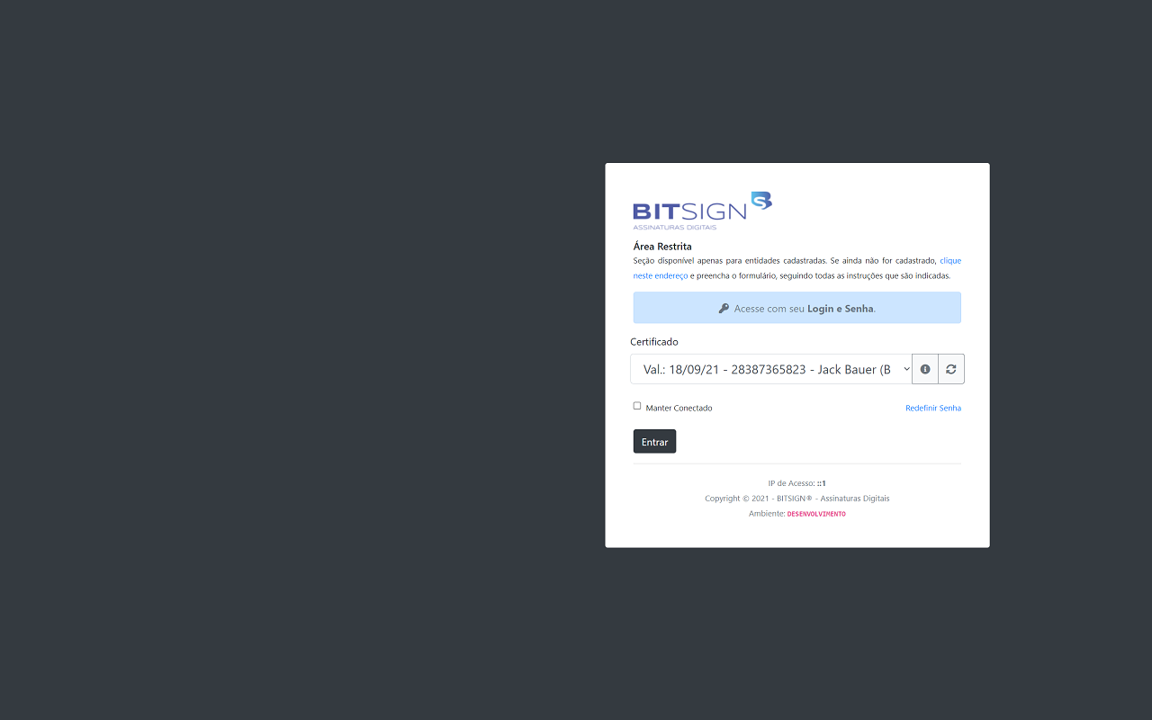 BITSIGN - Assinador chrome谷歌浏览器插件_扩展第2张截图