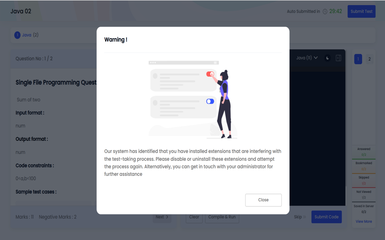 NeoExamShield chrome谷歌浏览器插件_扩展第1张截图