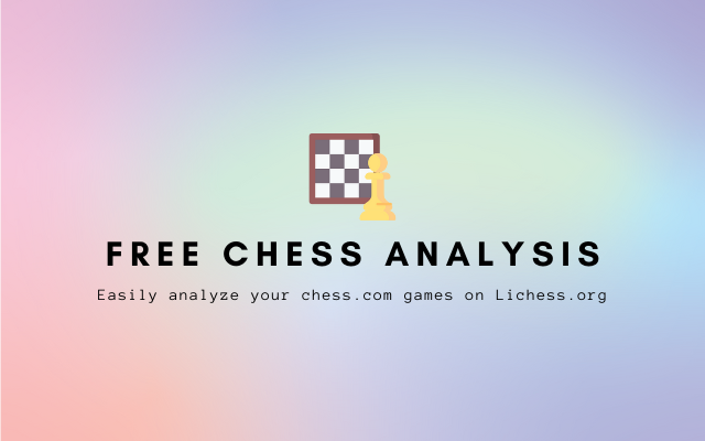 Free Chess Analysis chrome谷歌浏览器插件_扩展第1张截图