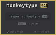 MonkeyType Extension chrome谷歌浏览器插件_扩展第8张截图