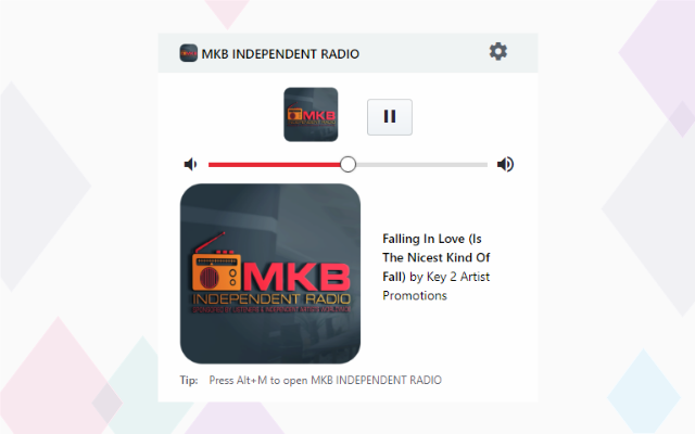 MKB INDEPENDENT RADIO chrome谷歌浏览器插件_扩展第2张截图