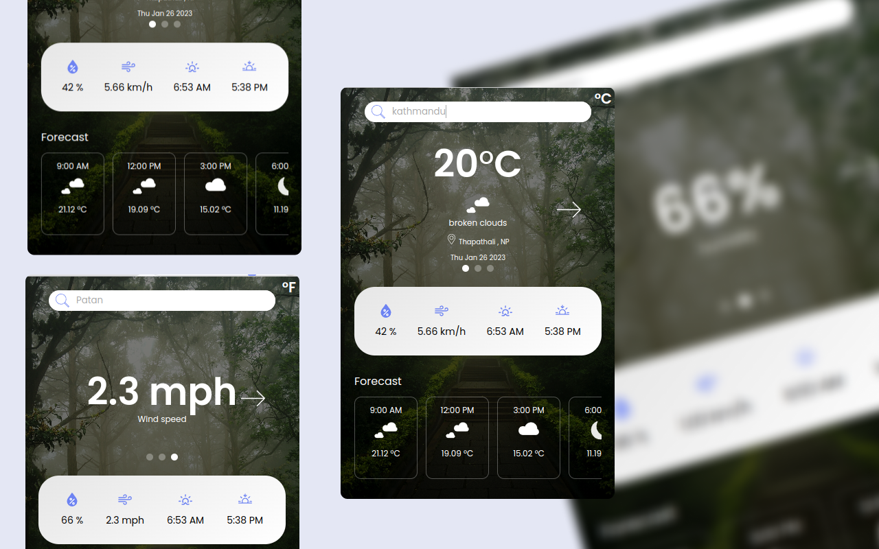 Weather extension chrome谷歌浏览器插件_扩展第1张截图