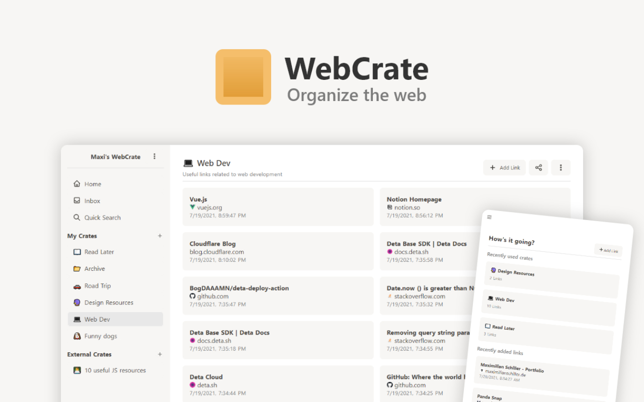 WebCrate Browser Extension chrome谷歌浏览器插件_扩展第7张截图