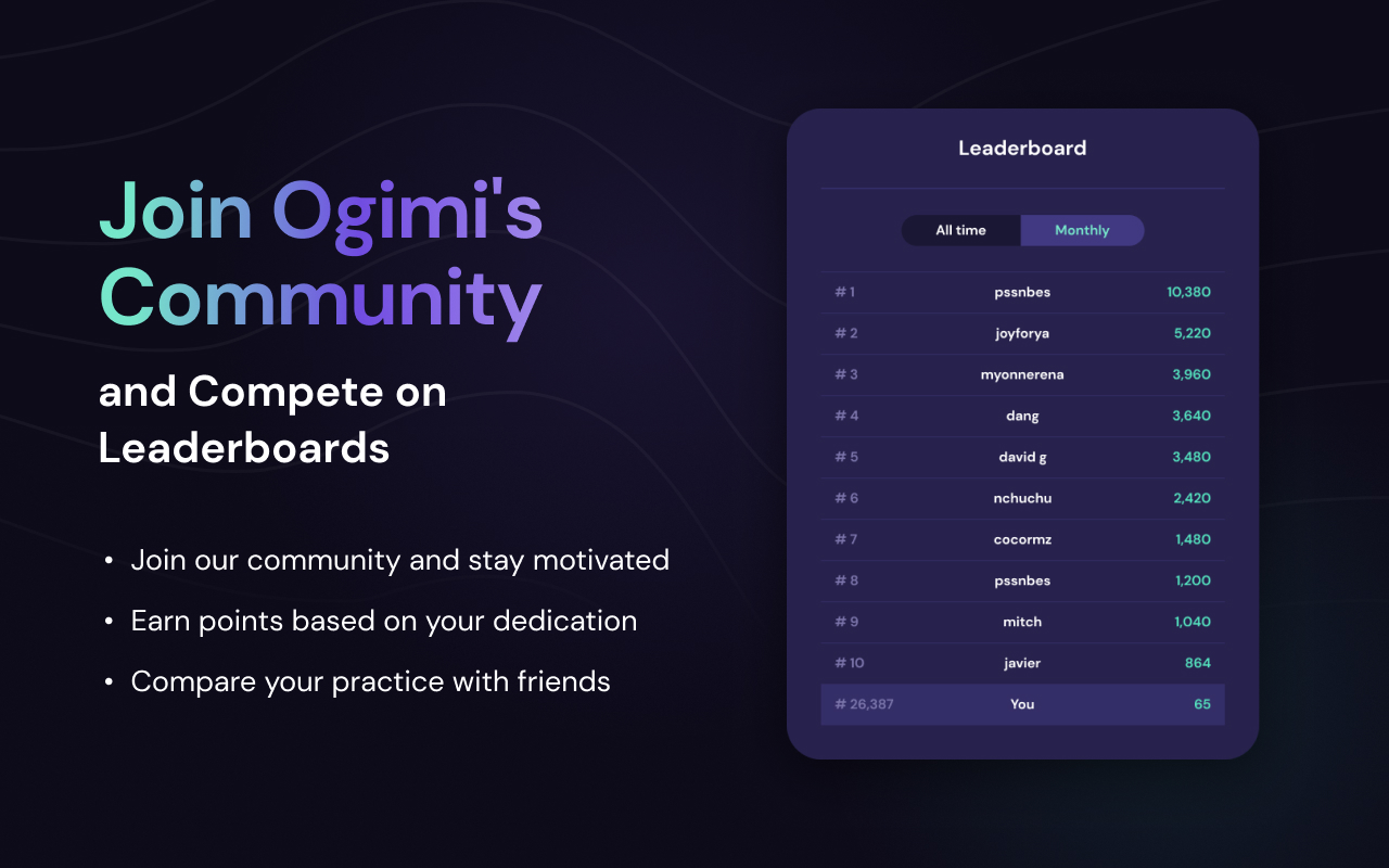 Ogimi, Your Personalized AI Meditation Coach chrome谷歌浏览器插件_扩展第1张截图