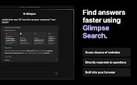 Glimpse — Free AI Chat With Internet Access chrome谷歌浏览器插件_扩展第7张截图