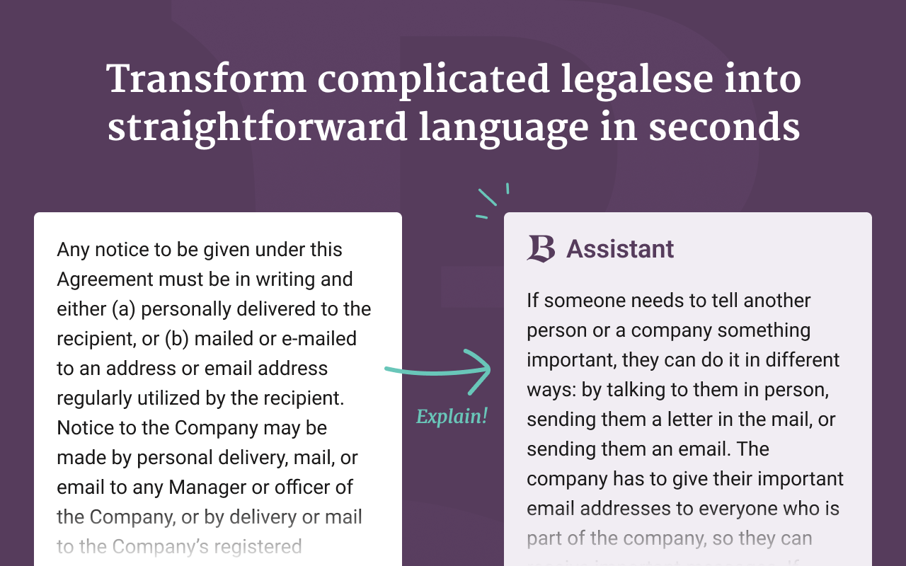 BetterLegal Assistant chrome谷歌浏览器插件_扩展第5张截图