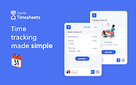 Quidlo Timesheets Time Tracker chrome谷歌浏览器插件_扩展第3张截图