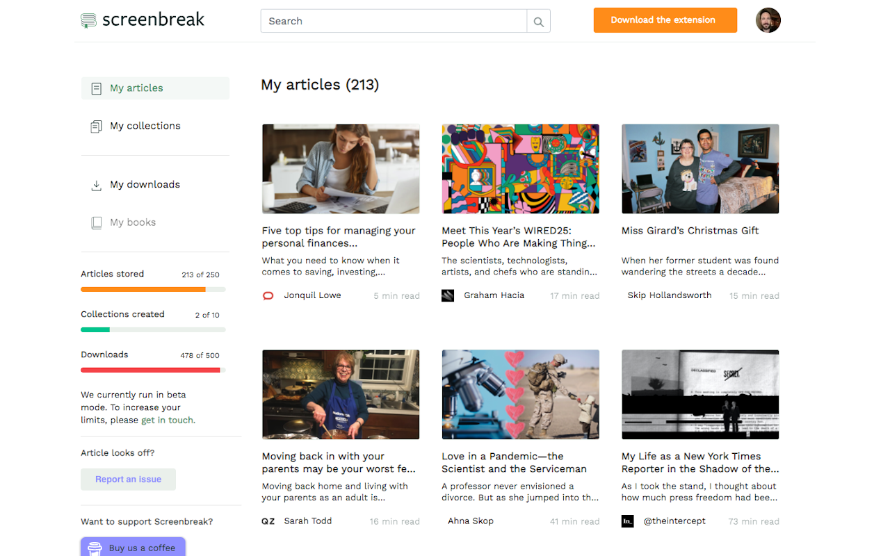 screenbreak chrome谷歌浏览器插件_扩展第1张截图
