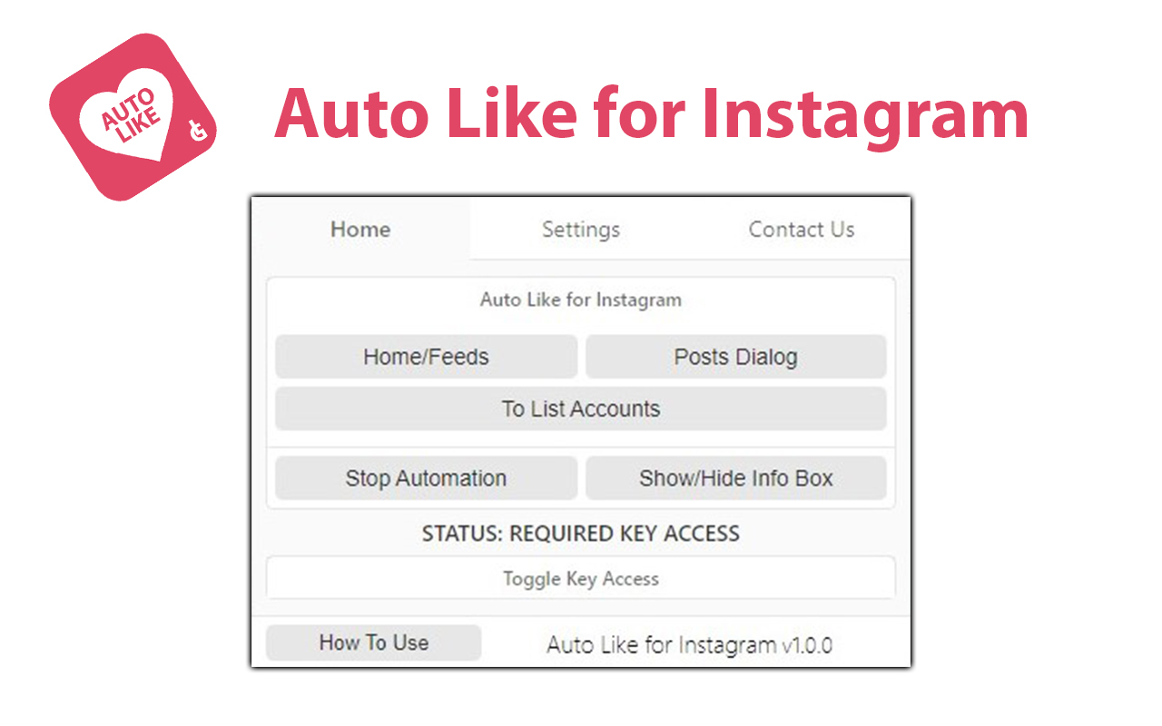 Auto Like for Instagram chrome谷歌浏览器插件_扩展第1张截图
