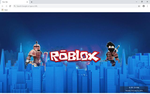 Roblox Wallpapers and New Tab chrome谷歌浏览器插件_扩展第1张截图