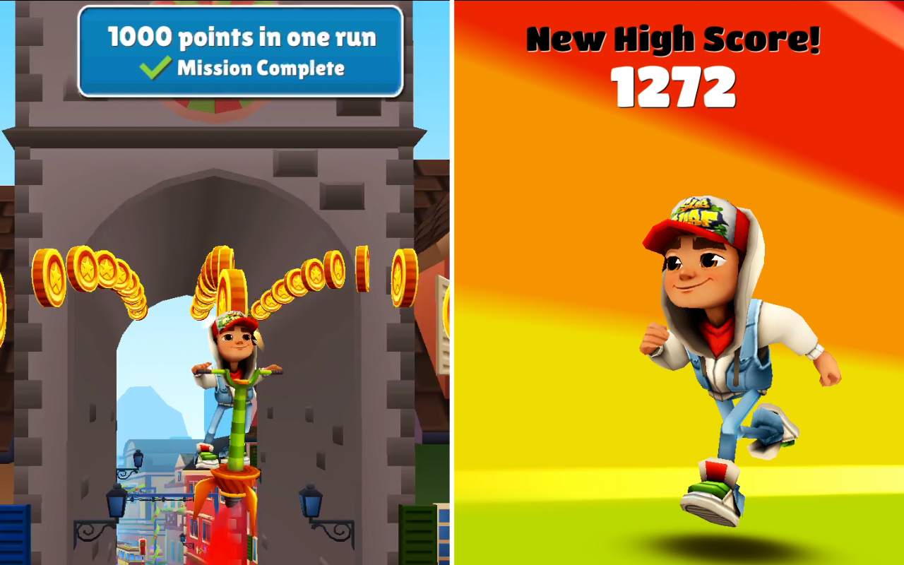 Subway Surfers Unblocked chrome谷歌浏览器插件_扩展第2张截图