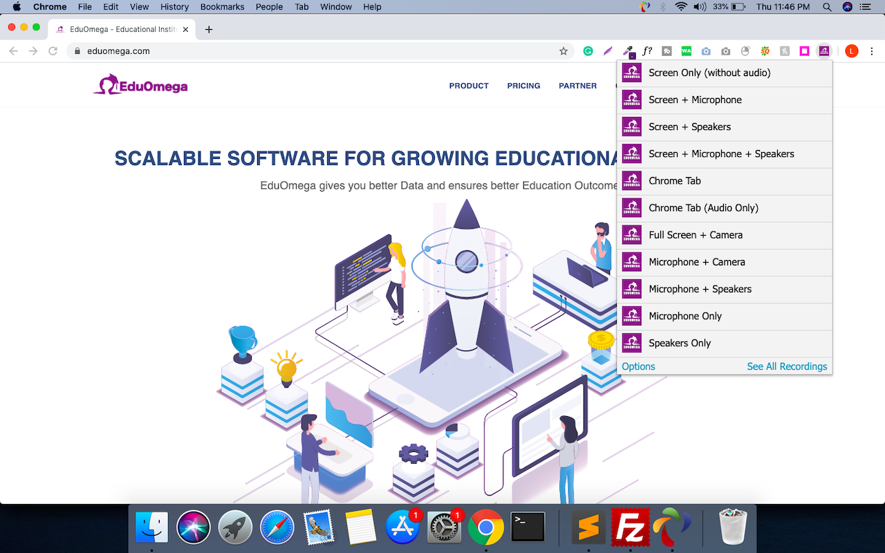 EduOmega Screen Recorder chrome谷歌浏览器插件_扩展第3张截图