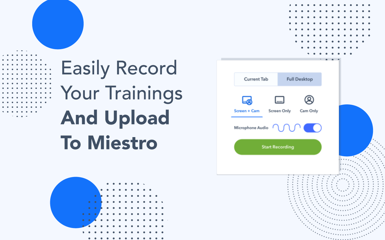 Miestro Recorder chrome谷歌浏览器插件_扩展第1张截图