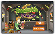 Scooby Doo Sandwich Stack - Cartoon Game chrome谷歌浏览器插件_扩展第5张截图