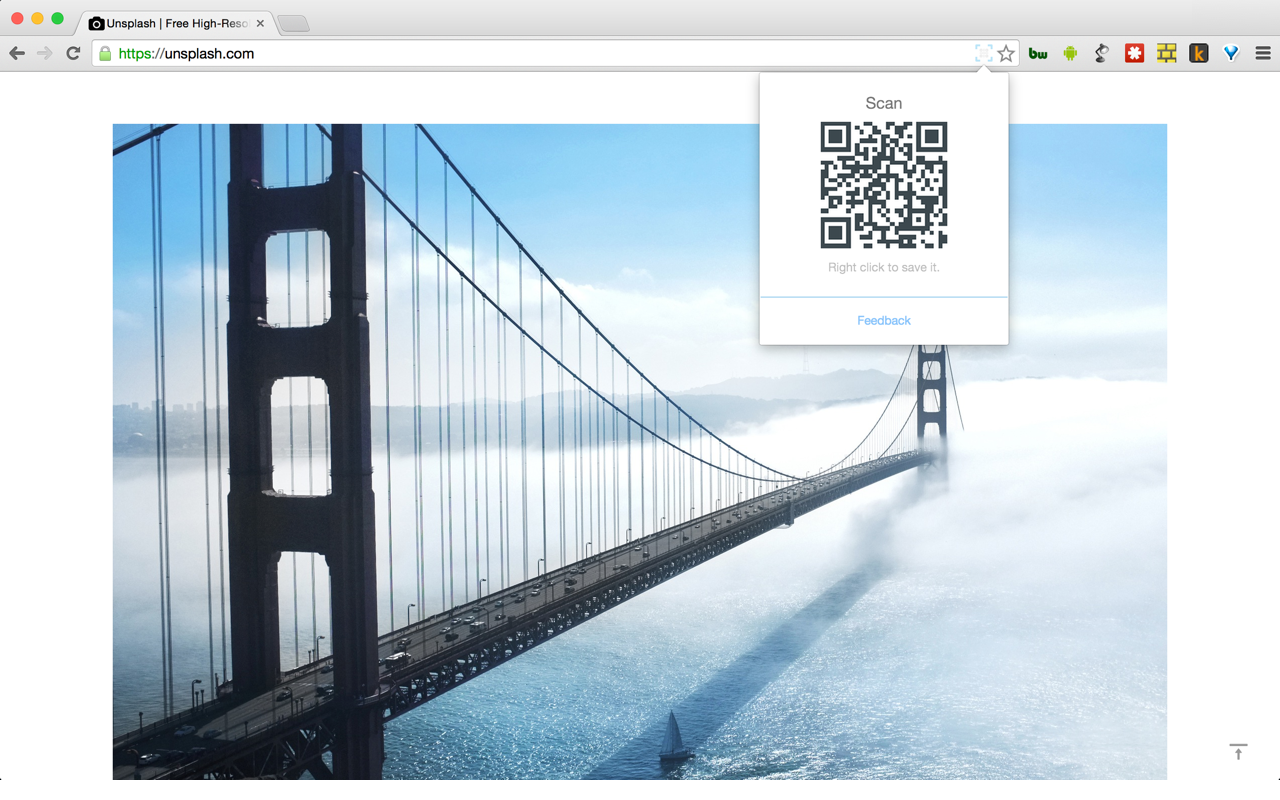 QR Code Maker chrome谷歌浏览器插件_扩展第1张截图