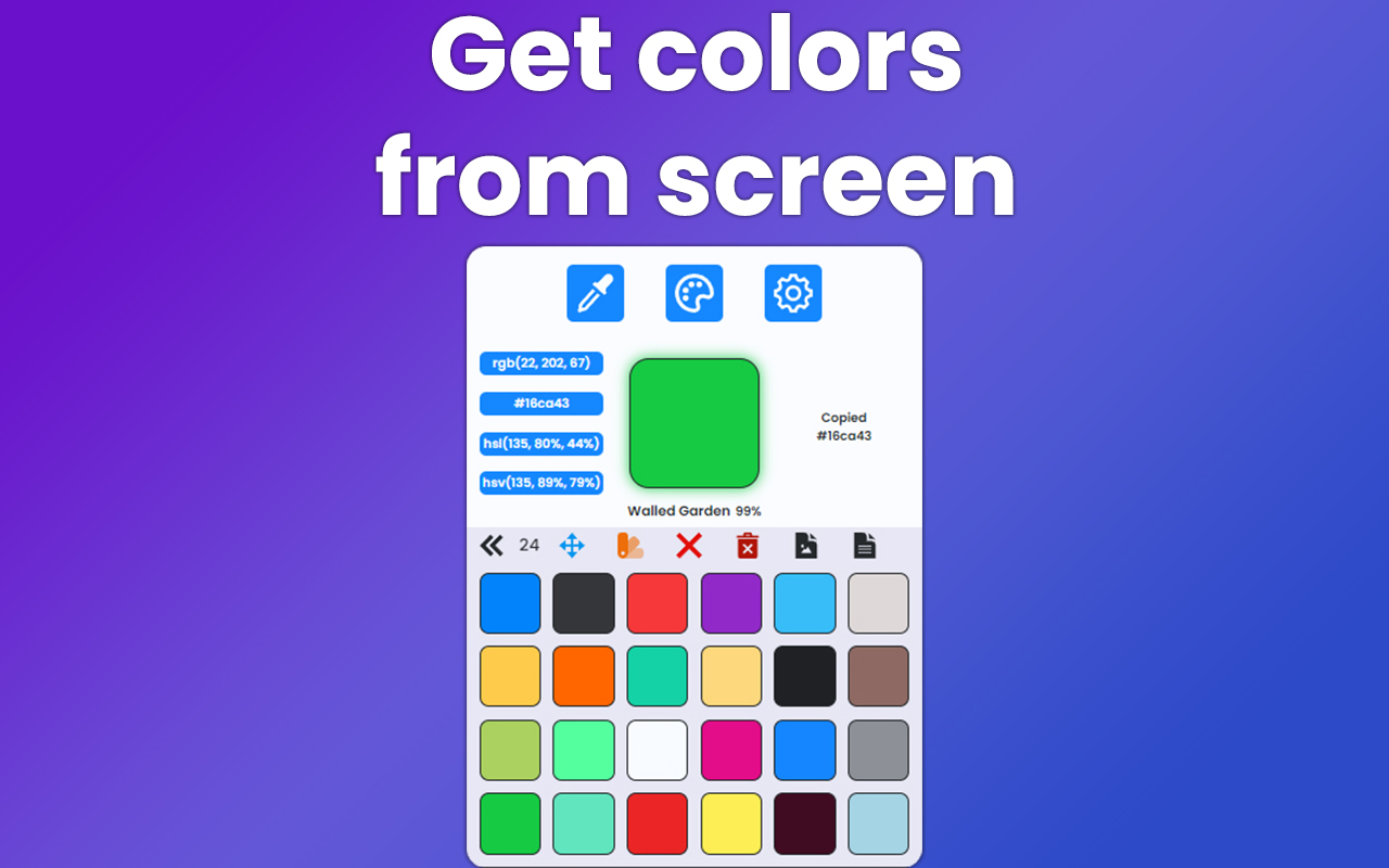 ColorPal: Color Picker & Eyedropper chrome谷歌浏览器插件_扩展第3张截图
