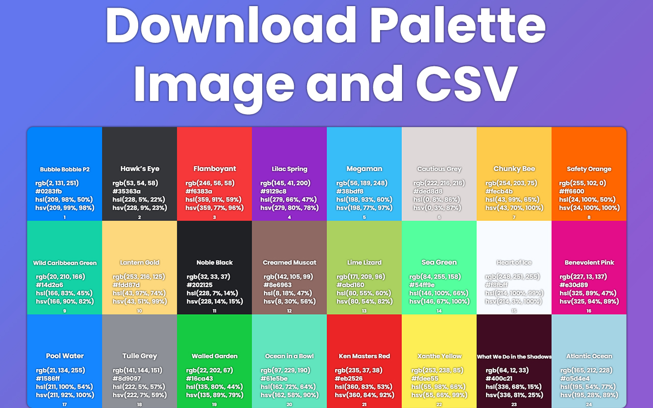 ColorPal: Color Picker & Eyedropper chrome谷歌浏览器插件_扩展第6张截图