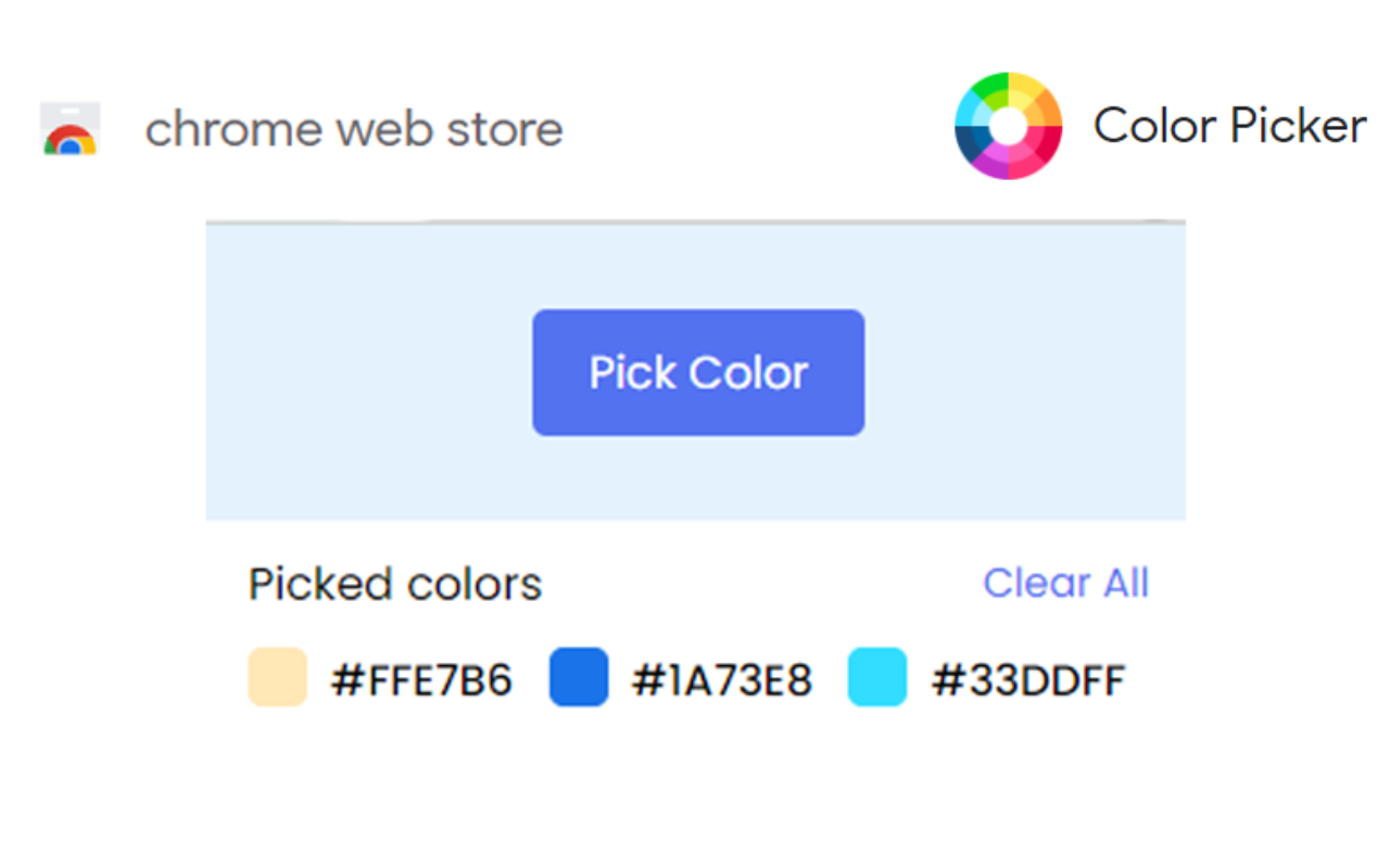 Color Picker chrome谷歌浏览器插件_扩展第1张截图