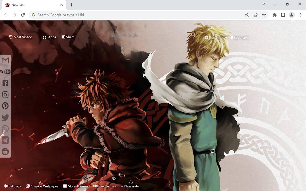 Vinland Saga Wallpaper chrome谷歌浏览器插件_扩展第1张截图