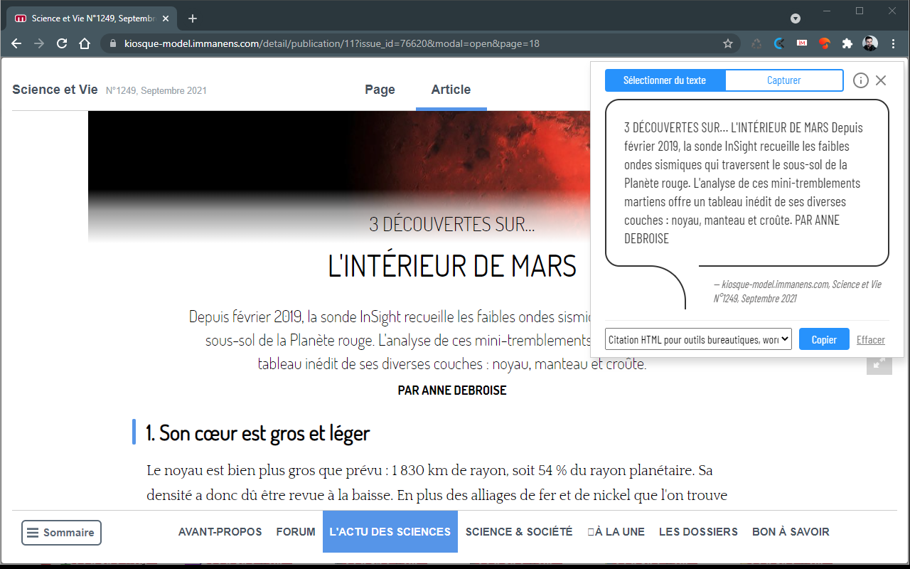 Immanens Web Clipper chrome谷歌浏览器插件_扩展第3张截图
