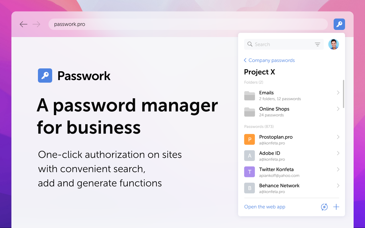 Passwork Self-Hosted chrome谷歌浏览器插件_扩展第2张截图