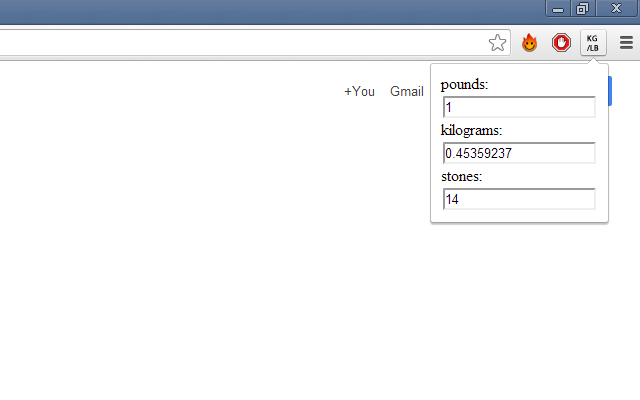 kilogram pound converter chrome谷歌浏览器插件_扩展第1张截图