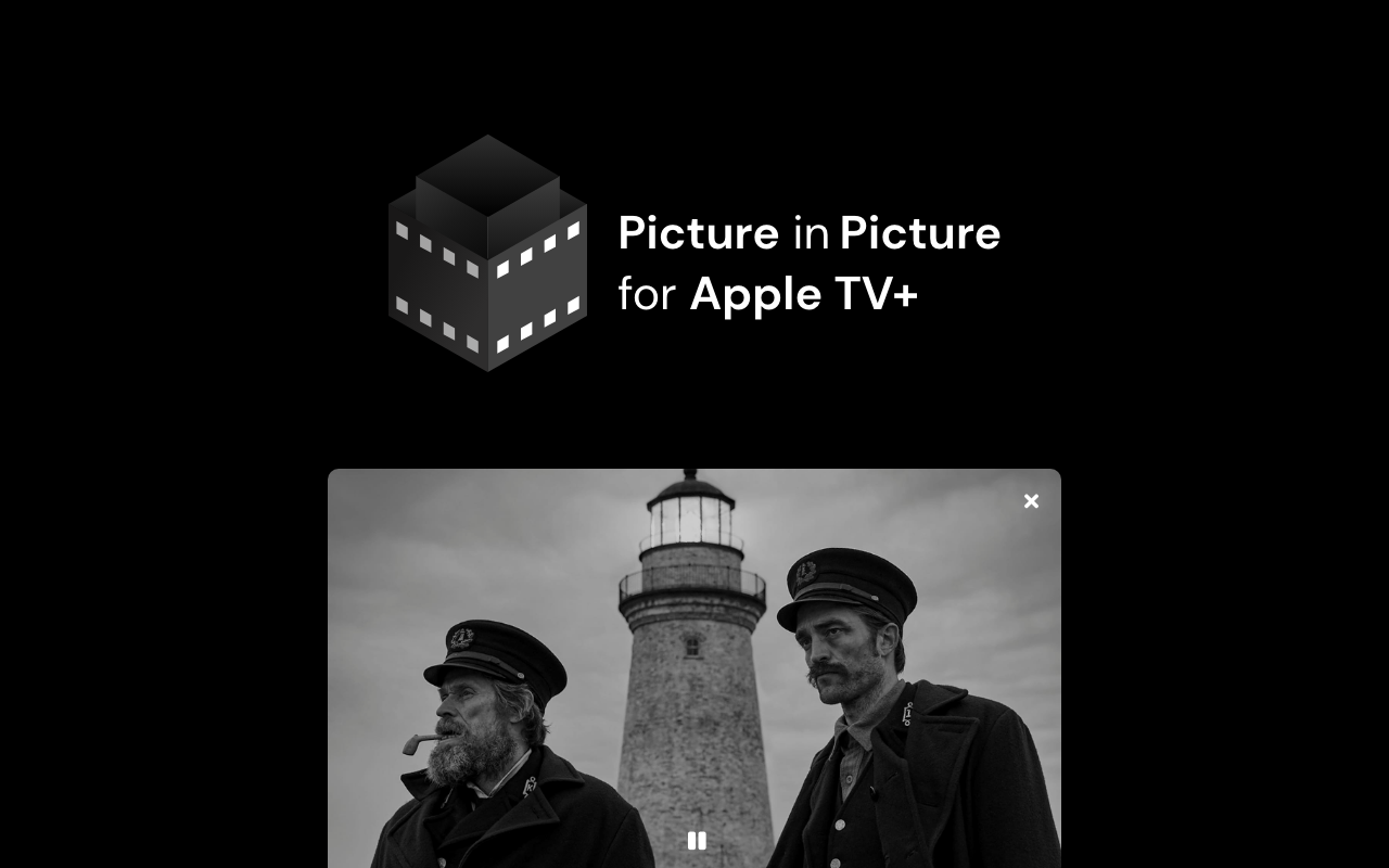 Apple TV Picture In Picture chrome谷歌浏览器插件_扩展第1张截图