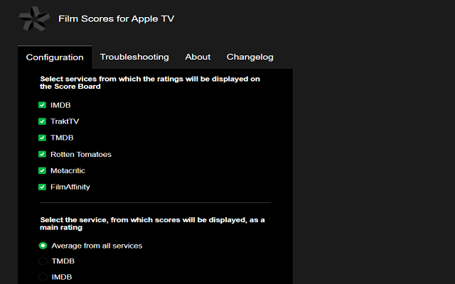 Film Scores for AppleTV : IMDB ratings & more chrome谷歌浏览器插件_扩展第2张截图