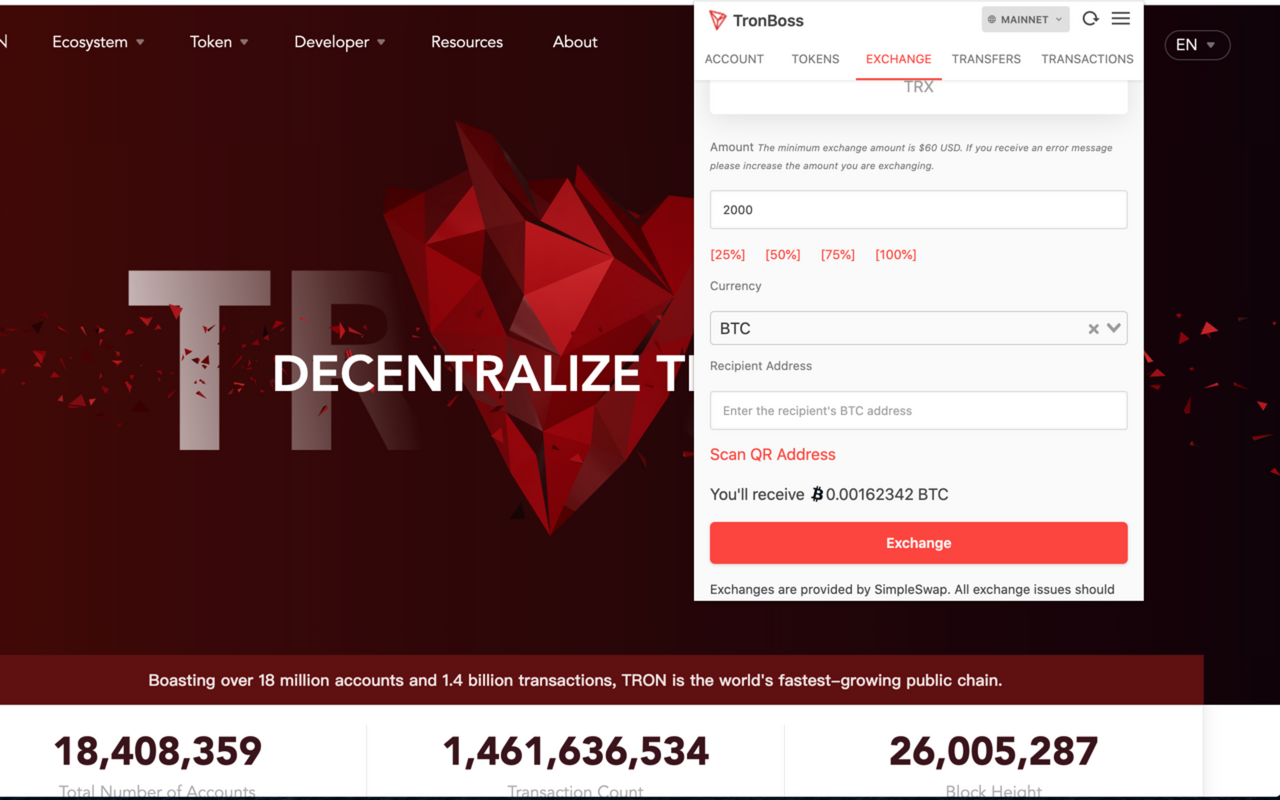 TronBoss chrome谷歌浏览器插件_扩展第3张截图
