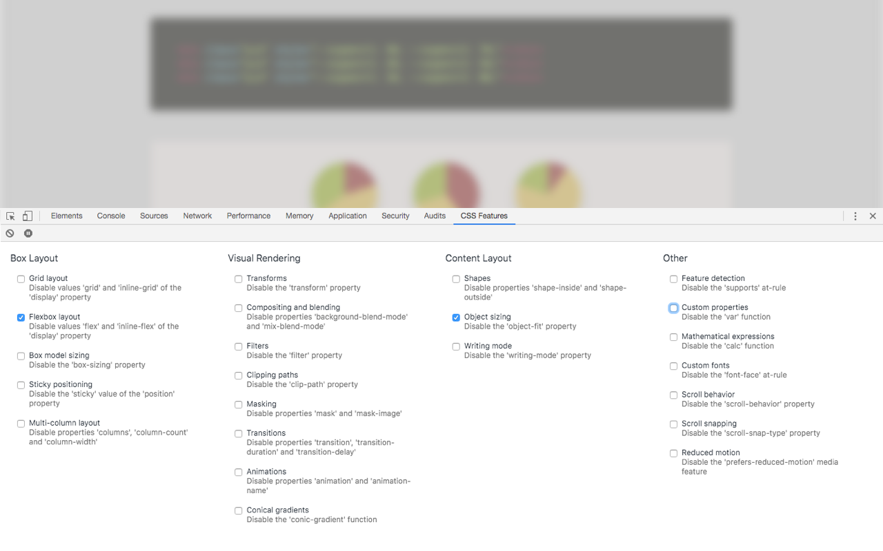 CSS Feature Toggles chrome谷歌浏览器插件_扩展第1张截图