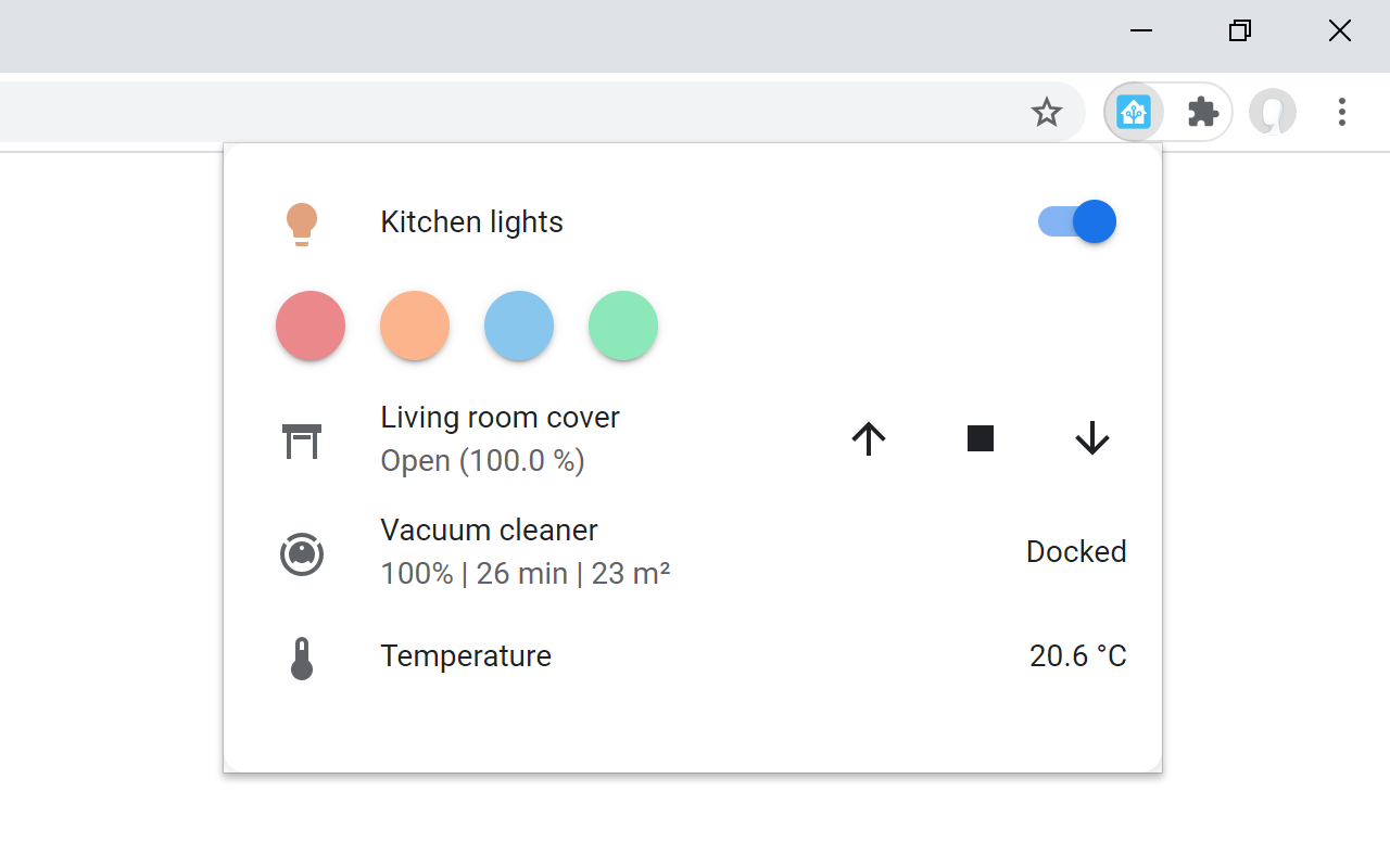 Home Assistant chrome谷歌浏览器插件_扩展第1张截图