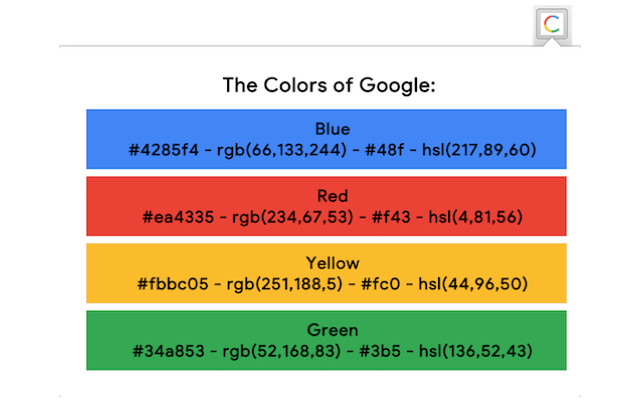 The Color Palette chrome谷歌浏览器插件_扩展第1张截图