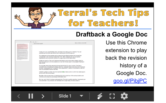 Terral's Tech Tips for Teachers chrome谷歌浏览器插件_扩展第2张截图