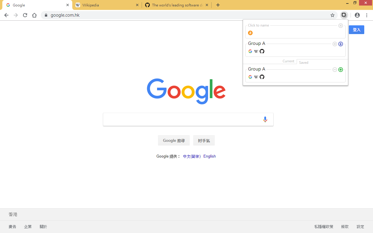 ChromeTabsPlus chrome谷歌浏览器插件_扩展第1张截图